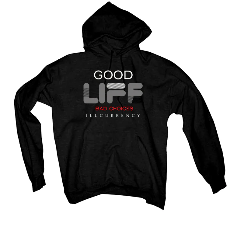 Air Jordan 4 “Black Canvas” Black T-Shirt (Bad Choices) - Image 3