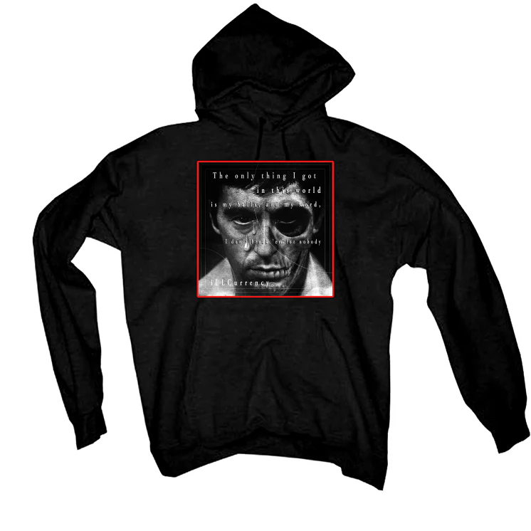 Air Jordan 4 “Black Canvas”| ILLCURRENCY Black T-Shirt (ONLY THING I GOT) - Image 3