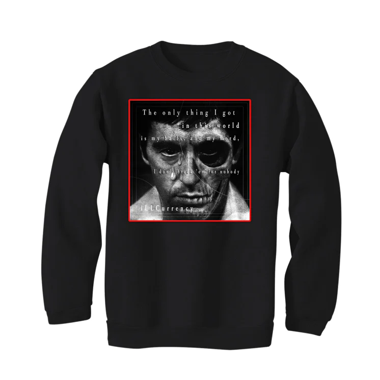 Air Jordan 4 “Black Canvas”| ILLCURRENCY Black T-Shirt (ONLY THING I GOT) - Image 4