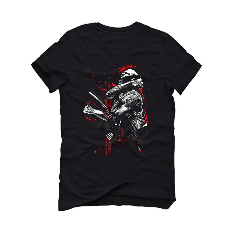 Air Jordan 4 Black Cat Matching T-Shirt, Sweatshirts & Hoodies Black T-Shirt (Jordan)| illcurrency - Image 2
