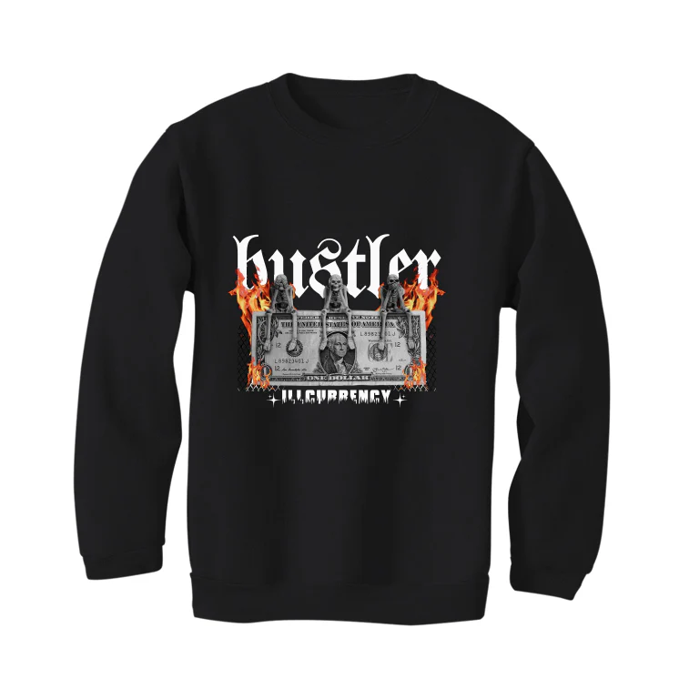 Air Jordan 4 Black Cat Matching T-Shirt, Sweatshirts & Hoodies Black T-Shirt (See No Evil Hustler)| illcurrency - Image 4