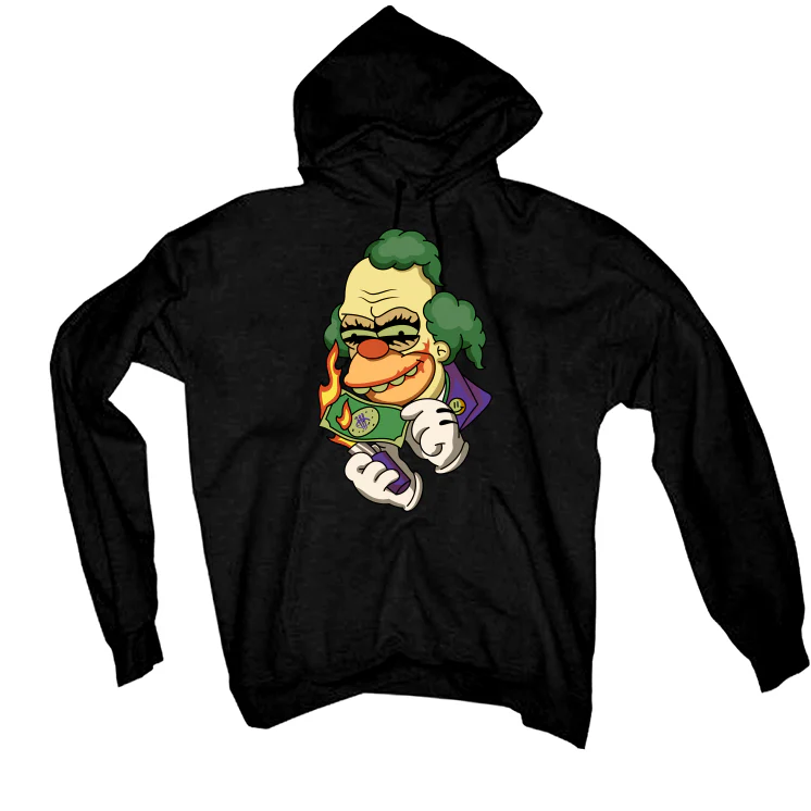 Air Jordan 4 “Canyon Purple” Black T-Shirt (Krusty Joker) - Image 3