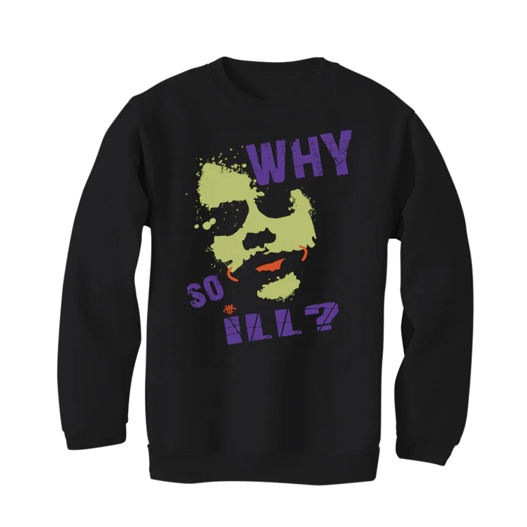 Air Jordan 4 “Canyon Purple” Black T-Shirt (Why So ill) - Image 4