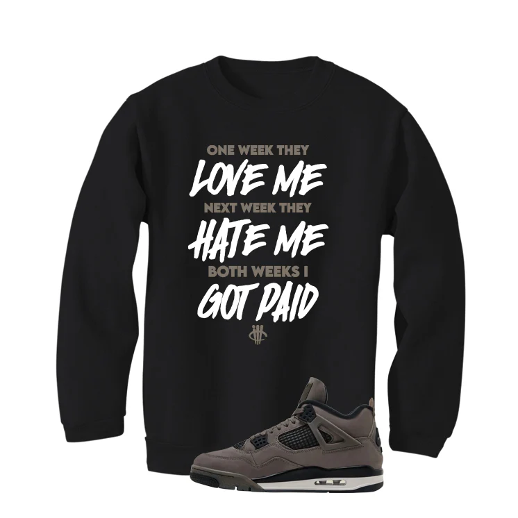 Air Jordan 4 Cave Stone Black T-Shirt (Paid)| illcurrency - Image 4