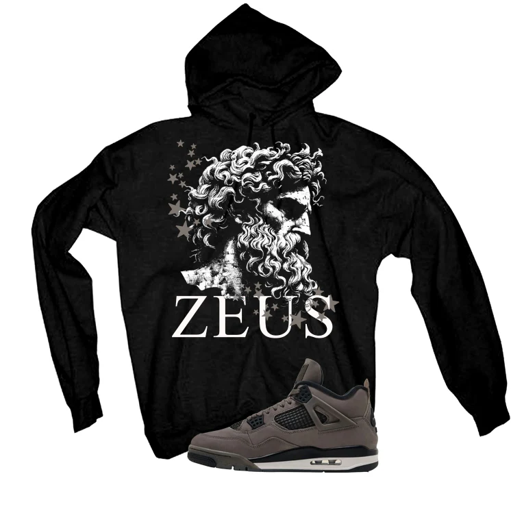 Air Jordan 4 Cave Stone Black T-Shirt (Zeus)| illcurrency - Image 3
