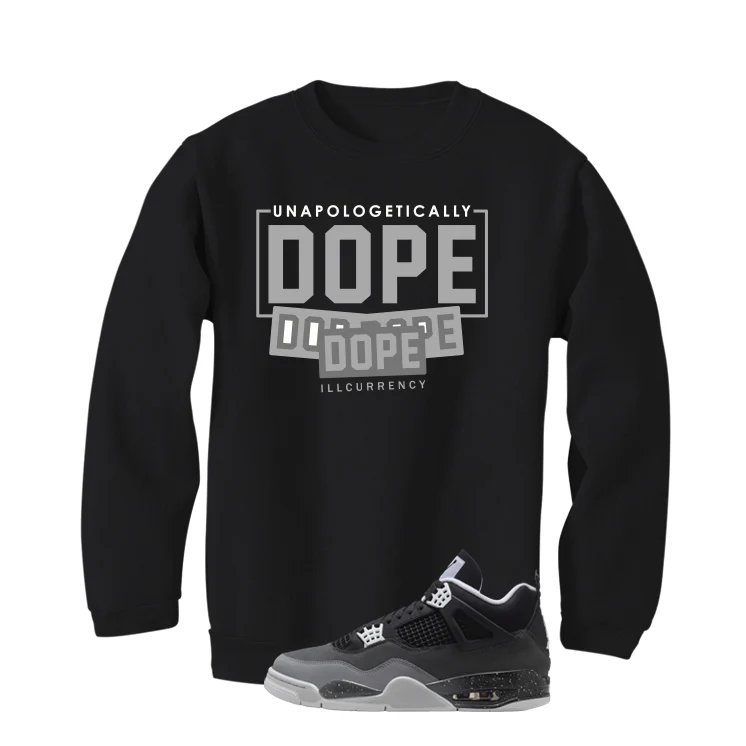 Air Jordan 4 Fear Pack Black T-Shirt (DOPE)| illcurrency - Image 4
