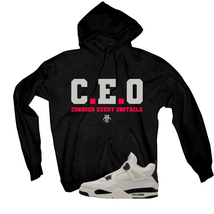 Air Jordan 4 Flight Club Matching T-Shirt, Sweatshirts & Hoodies Black T-Shirt (Ceo)| illcurrency - Image 3