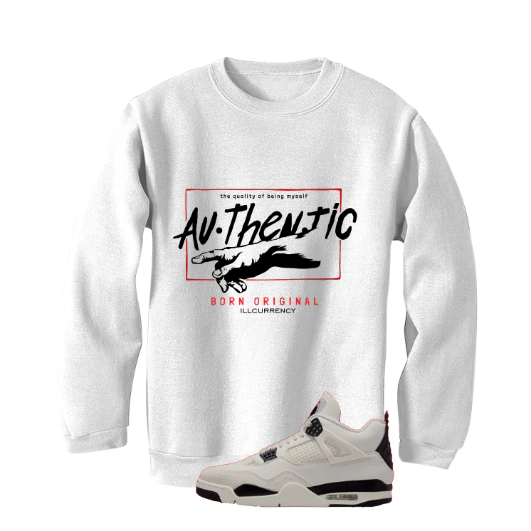 Air Jordan 4 Flight Club Matching T-Shirt, Sweatshirts & Hoodies White T-Shirt (Authentic)| illcurrency - Image 4