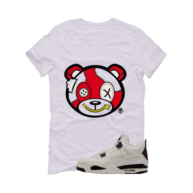 Air Jordan 4 Flight Club Matching T-Shirt, Sweatshirts & Hoodies White T-Shirt (Stitched Up Ted)| illcurrency - Image 2