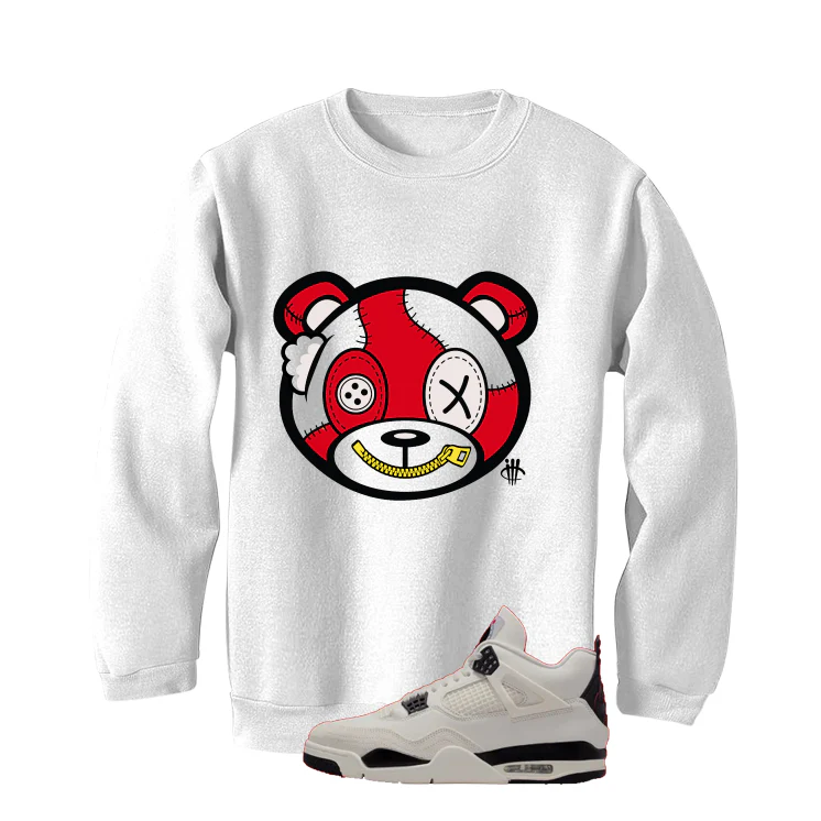 Air Jordan 4 Flight Club Matching T-Shirt, Sweatshirts & Hoodies White T-Shirt (Stitched Up Ted)| illcurrency - Image 4