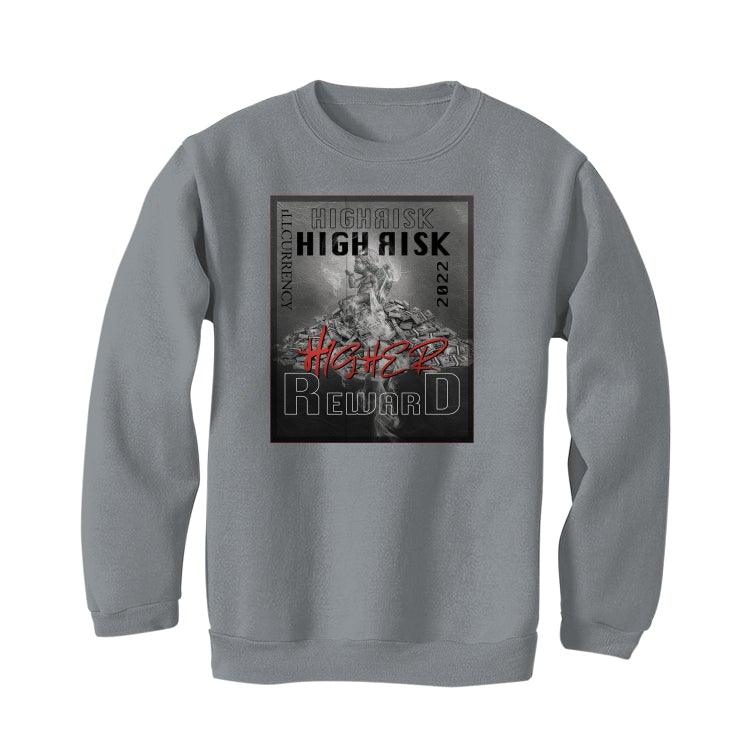 Air Jordan 4 “Infrared” Grey T-Shirt (HIGHER REWARD) - Image 4