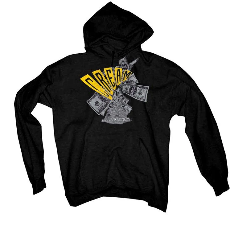 Air Jordan 4 “Lightning”2021 Black T-Shirt (C.R.E.A.M.) - Image 2