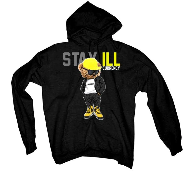 Air Jordan 4 “Lightning”2021 Black T-Shirt (Stay Ill) - Image 3