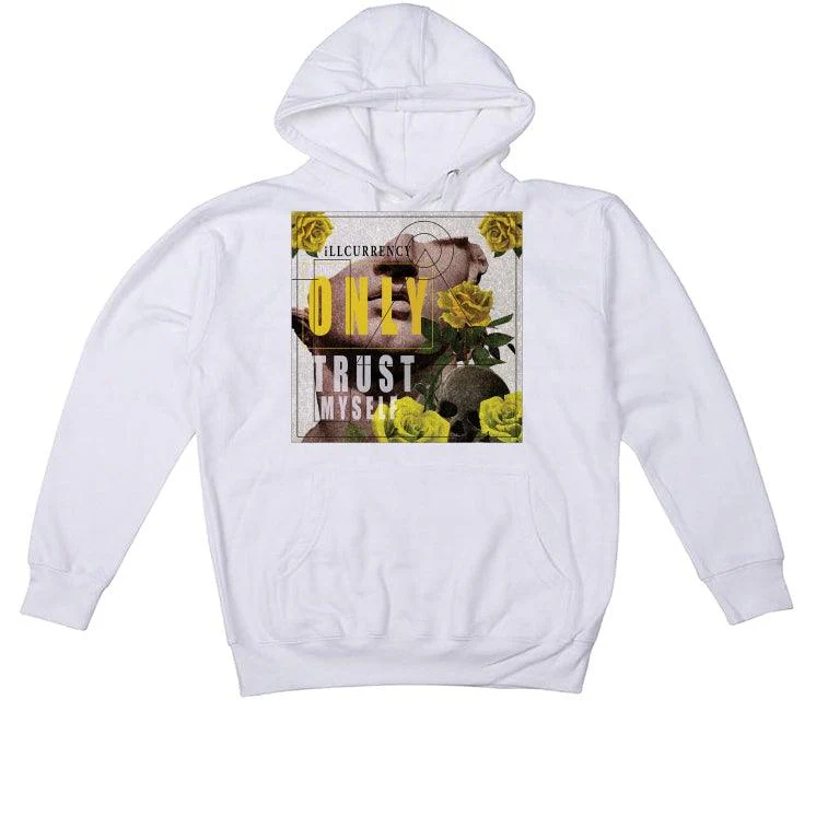 Air Jordan 4 “Lightning”2021 White T-Shirt (ONLY TRUST MYSELF) - Image 3