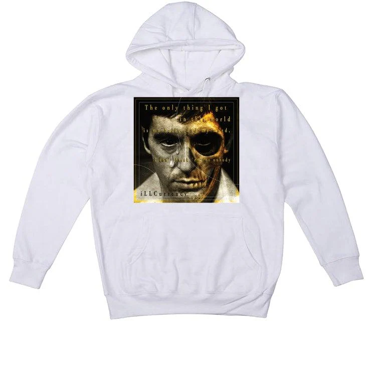 Air Jordan 4 “Lightning”2021 White T-Shirt (THE ONLY THING I GOT) - Image 3