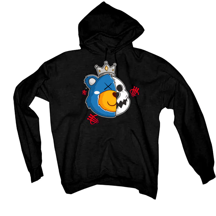 Air Jordan 4 "Messy Room" Black T-Shirt (HALF KING BEAR) - Image 3