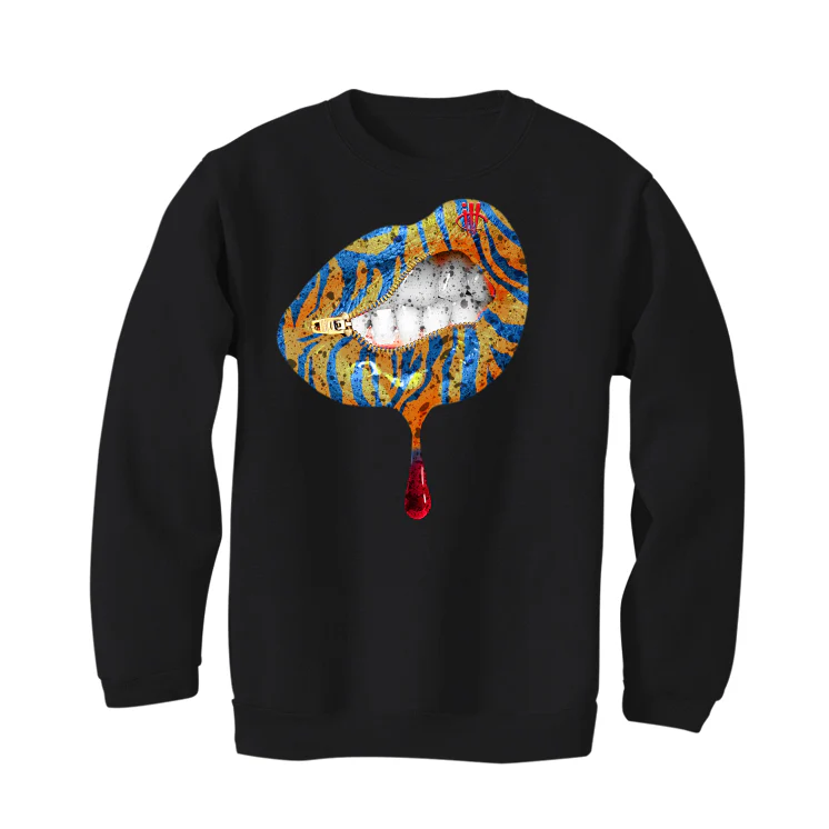 Air Jordan 4 "Messy Room" Black T-Shirt (LIPS UNSEALED) - Image 4
