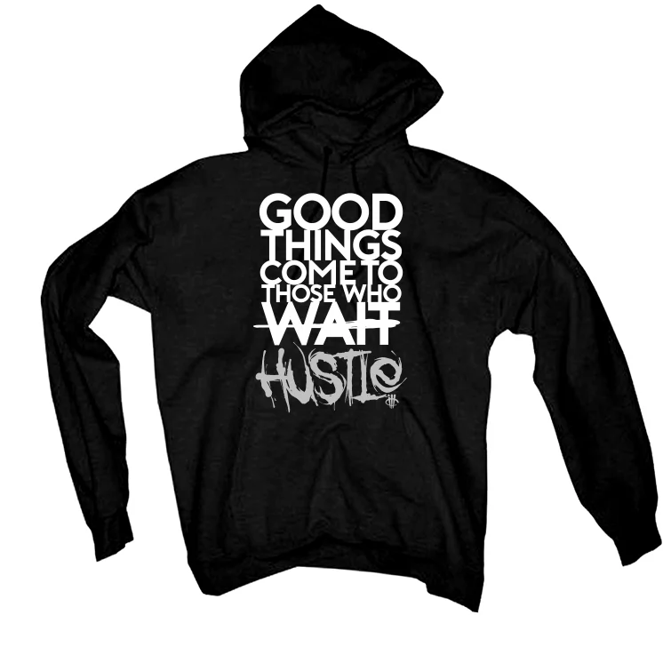 Air Jordan 4 "Military Black" | illcurrency Black T-Shirt (Good Things) - Image 3