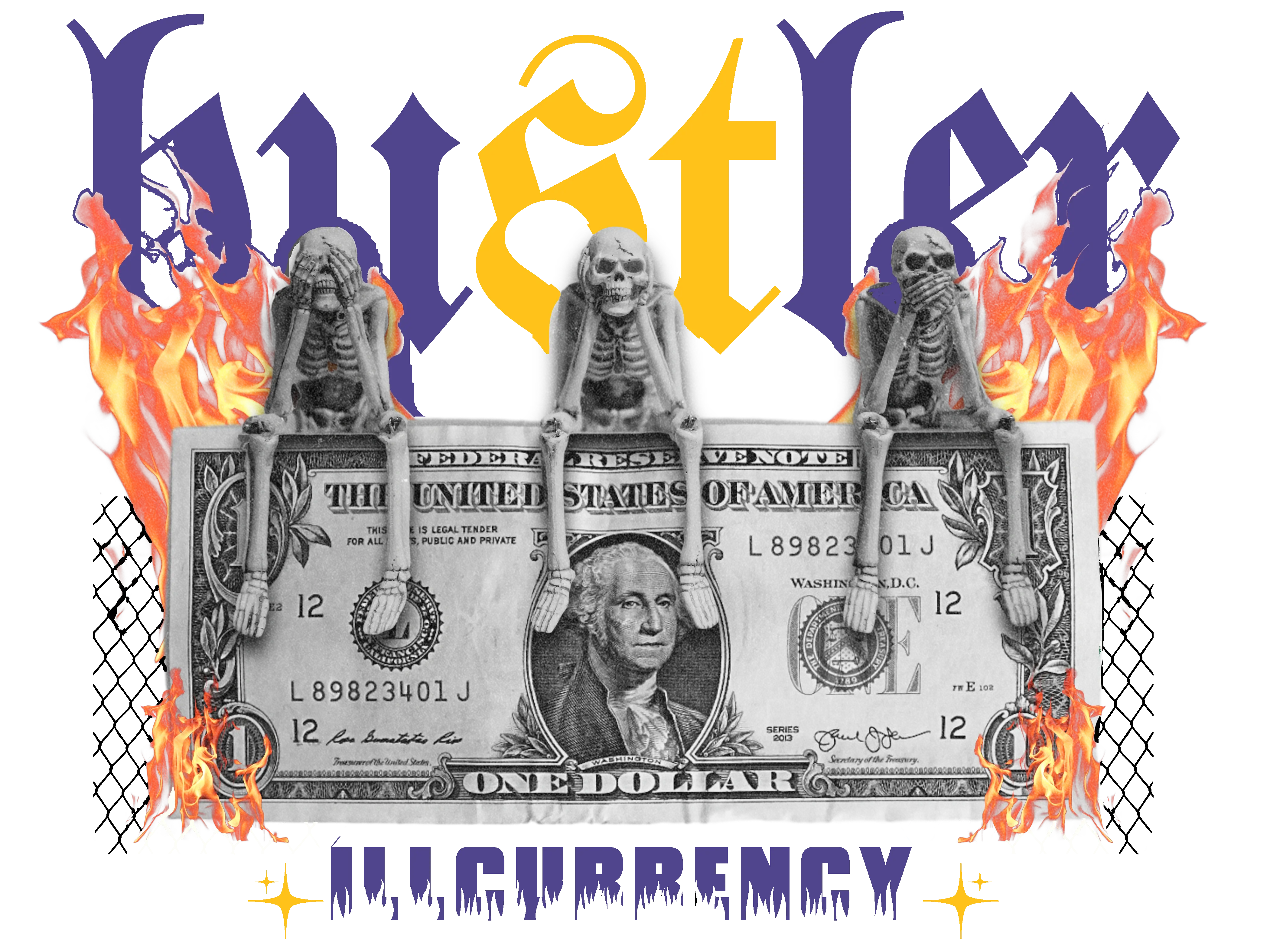 Air Jordan 4 OG Lakers Matching T-Shirt, Sweatshirts & Hoodies Black T-Shirt (See No Evil Hustler)| illcurrency