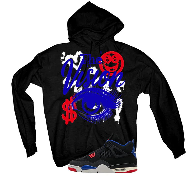 Air Jordan 4 Rare Air Black T-Shirt (The Vision)| illcurrency - Image 3