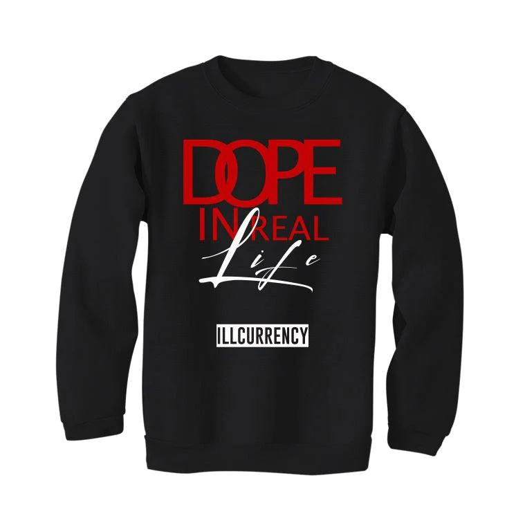 Air Jordan 4 “Red Thunder” Black T-Shirt (DOPE) - Image 4