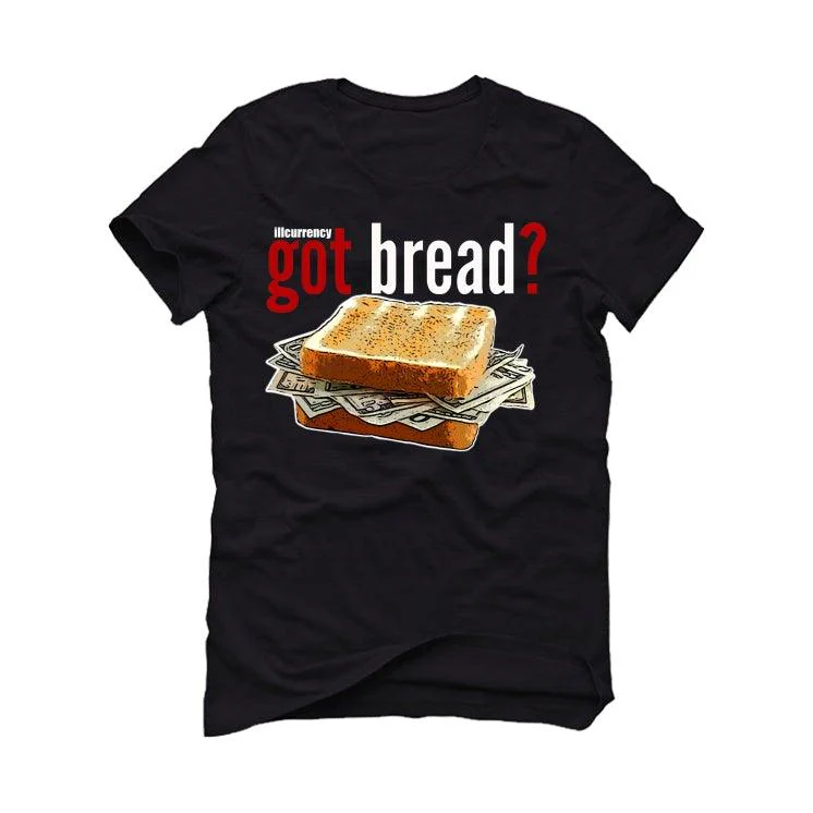 Air Jordan 4 “Red Thunder” Black T-Shirt (Got Bread) - Image 2