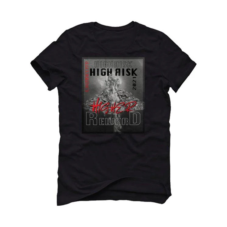 Air Jordan 4 “Red Thunder” Black T-Shirt (HIGHER REWARD) - Image 2
