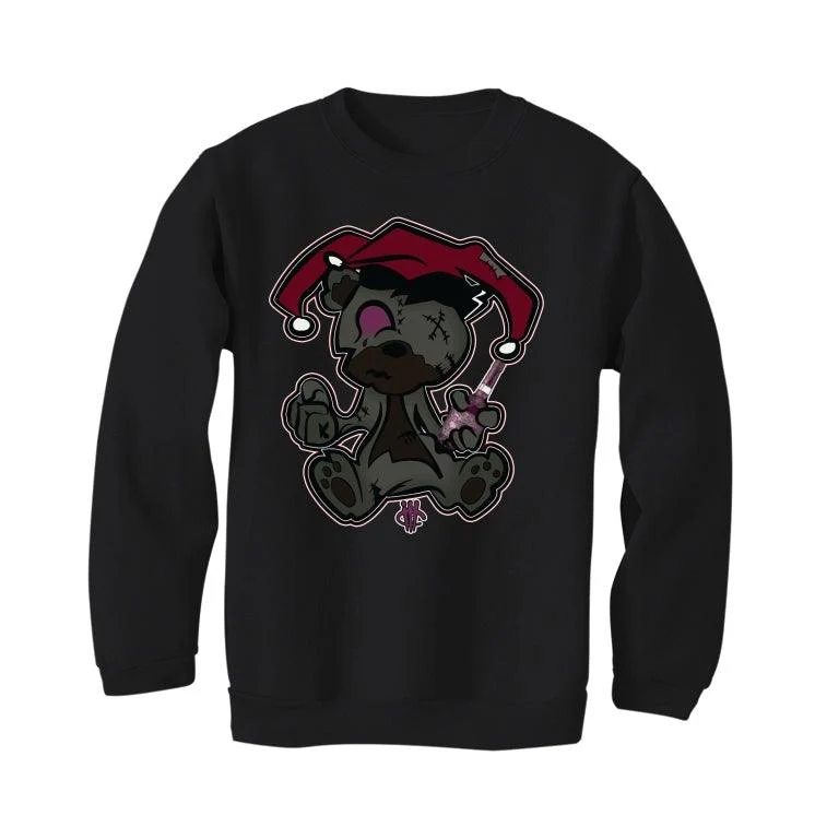 Air Jordan 4 retro PSG Bordeaux 2020 Black T-Shirt (TEDDY JOKER) - Image 3