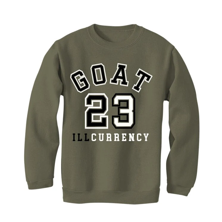Air Jordan 4 SE Craft “Olive” | illcurrency Military Green T-Shirt (GOAT 23) - Image 4