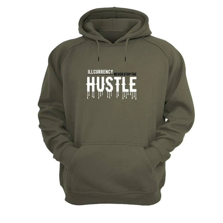 Air Jordan 4 SE Craft “Olive” | illcurrency Military Green T-Shirt (Never stop the hustle) - Image 3