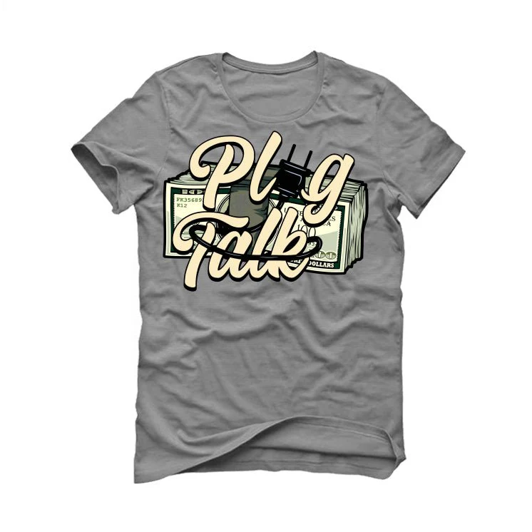 Air Jordan 4 SE Craft Photon Dust - Grey T-Shirt (Plug Talk) - Image 2