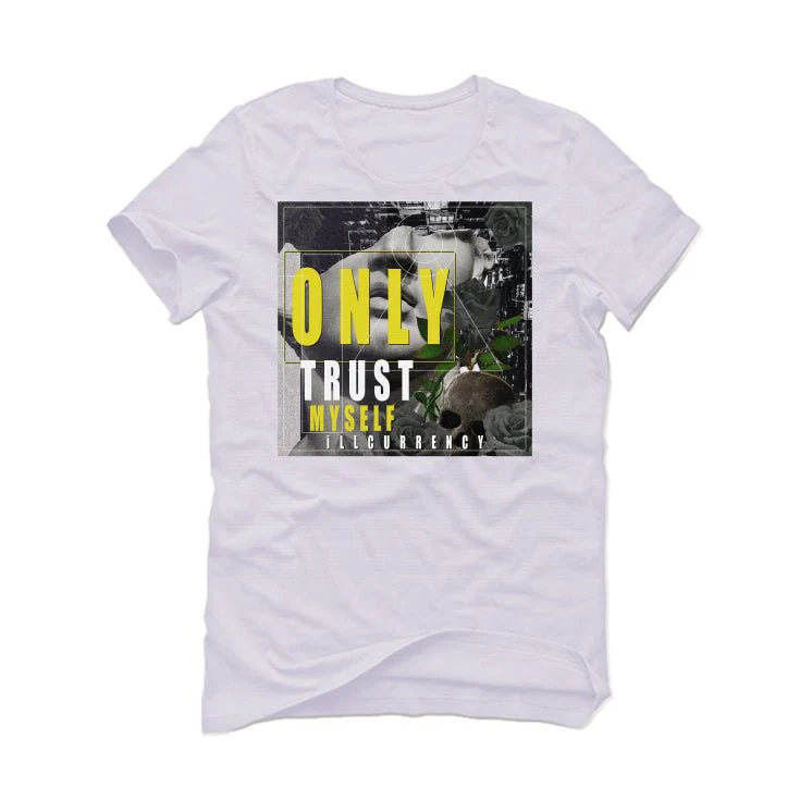 Air Jordan 4 SE Craft Photon Dust - White T-Shirt (ONLY TRUST MYSELF) - Image 2