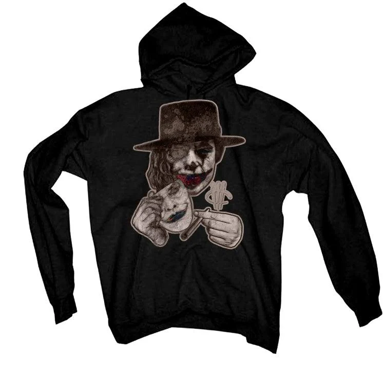 Air Jordan 4 Taupe Haze 2021 Black T-Shirt (mr j's) - Image 2