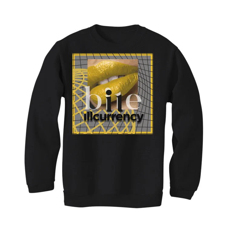 Air Jordan 4 "Thunder"| Illcurrency Black T-Shirt (BITE IT) - Image 4