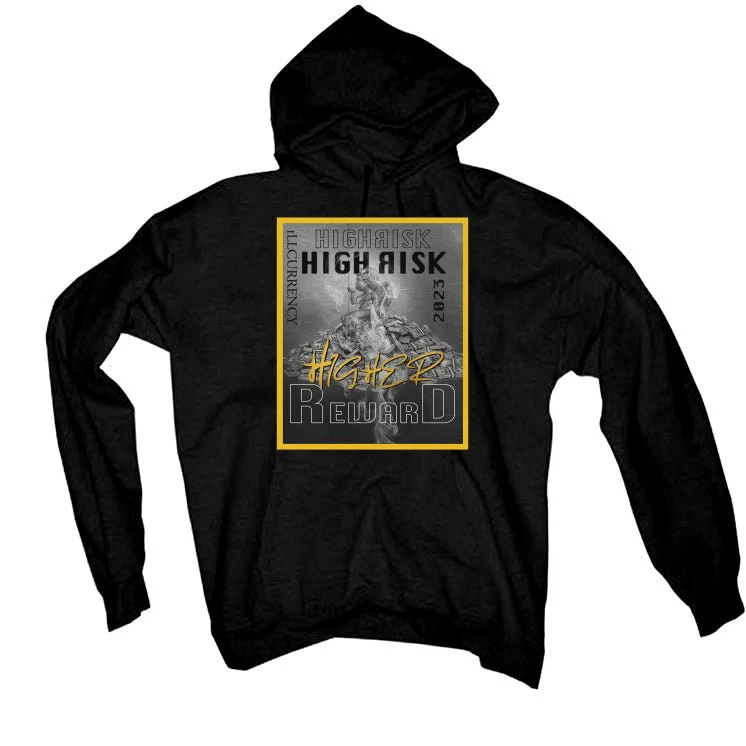 Air Jordan 4 "Thunder"| Illcurrency Black T-Shirt (HIGHER REWARD) - Image 3