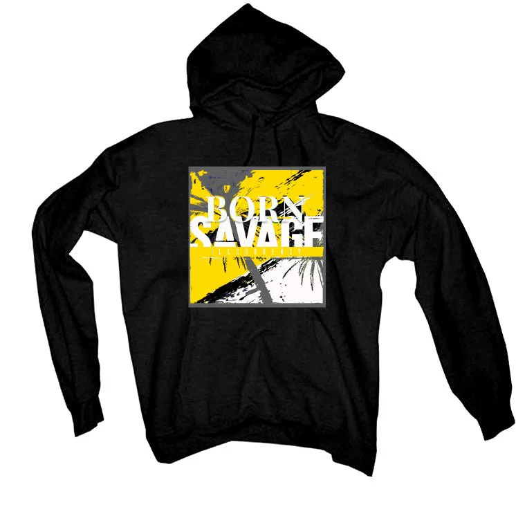Air Jordan 4 "Thunder"| Illcurrency Black T-Shirt (SAVAGE) - Image 3