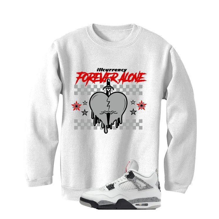 Air Jordan 4 White Cement White T-Shirt (Graffiti Angel)| illcurrency - Image 4