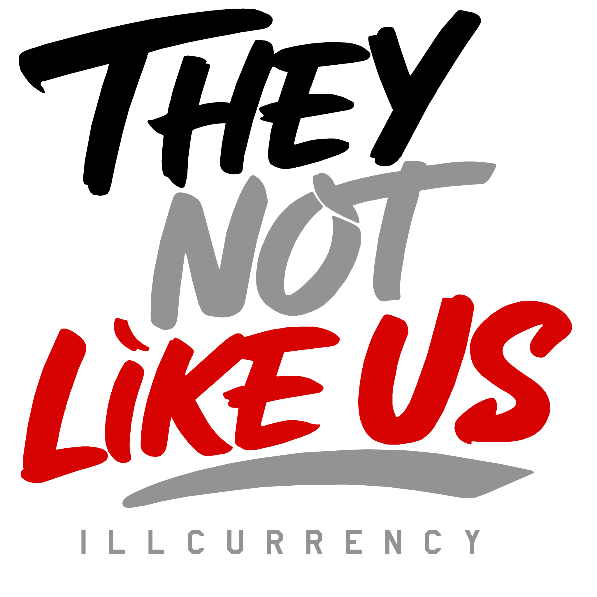 Air Jordan 4 White Cement White T-Shirt (They not like us)| illcurrency