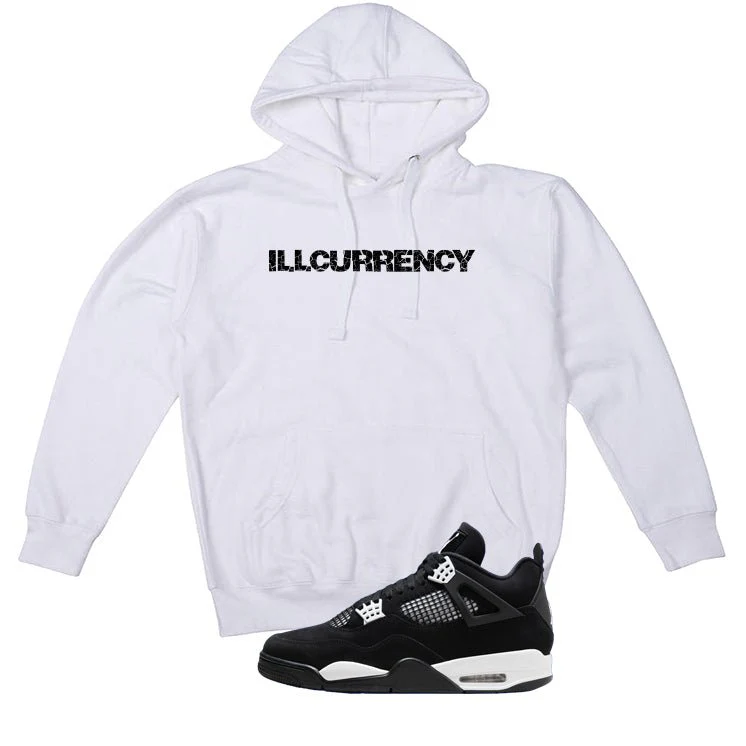 Air Jordan 4 White Thunder White T-Shirt (illcurrency)| illcurrency - Image 3