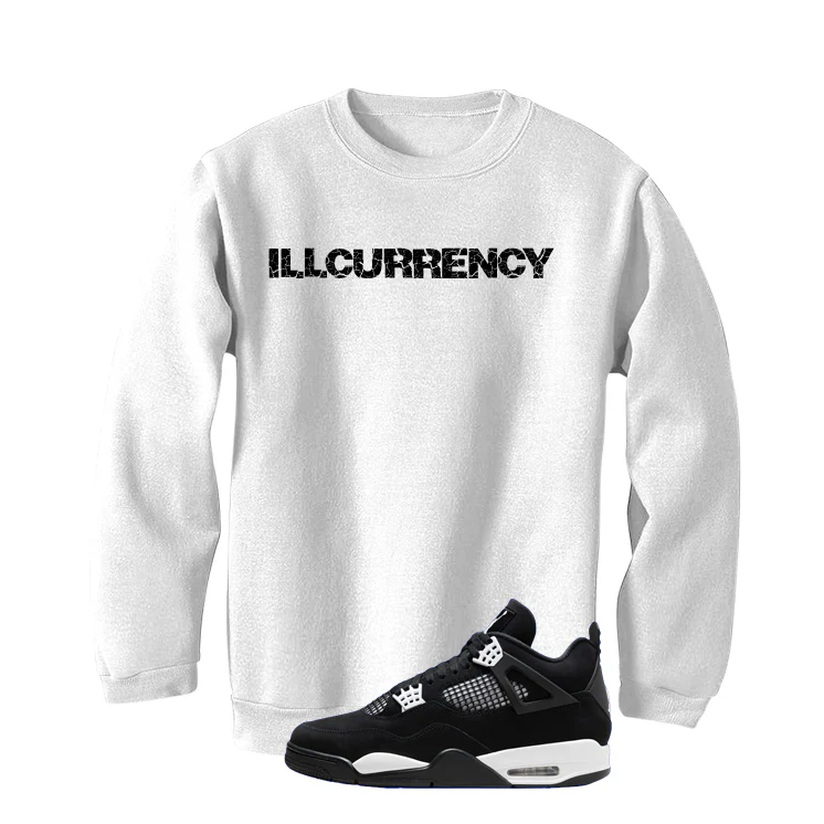 Air Jordan 4 White Thunder White T-Shirt (illcurrency)| illcurrency - Image 4