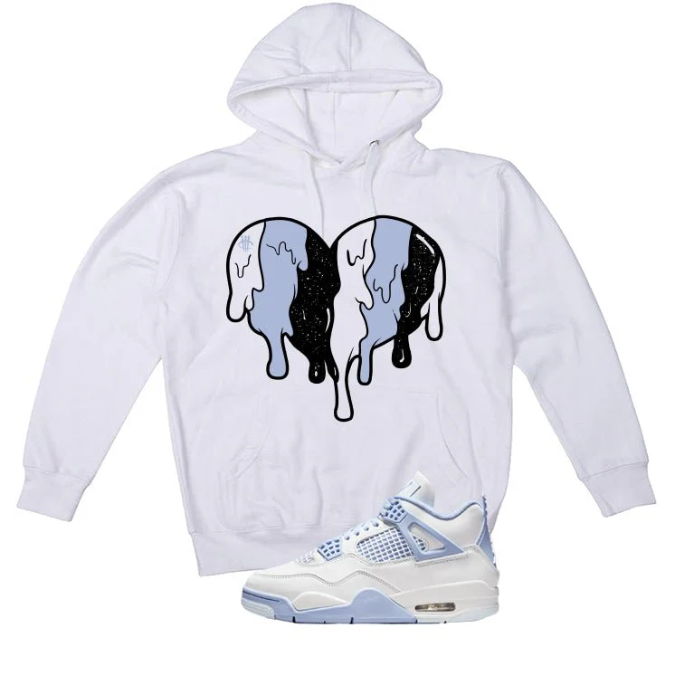 Air Jordan 4 WMNS Forget Me Not White T-Shirt (Heart)| illcurrency - Image 3