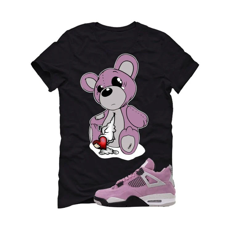 Air Jordan 4 WMNS Orchid Black T-Shirt (Big Teddy)| illcurrency - Image 2