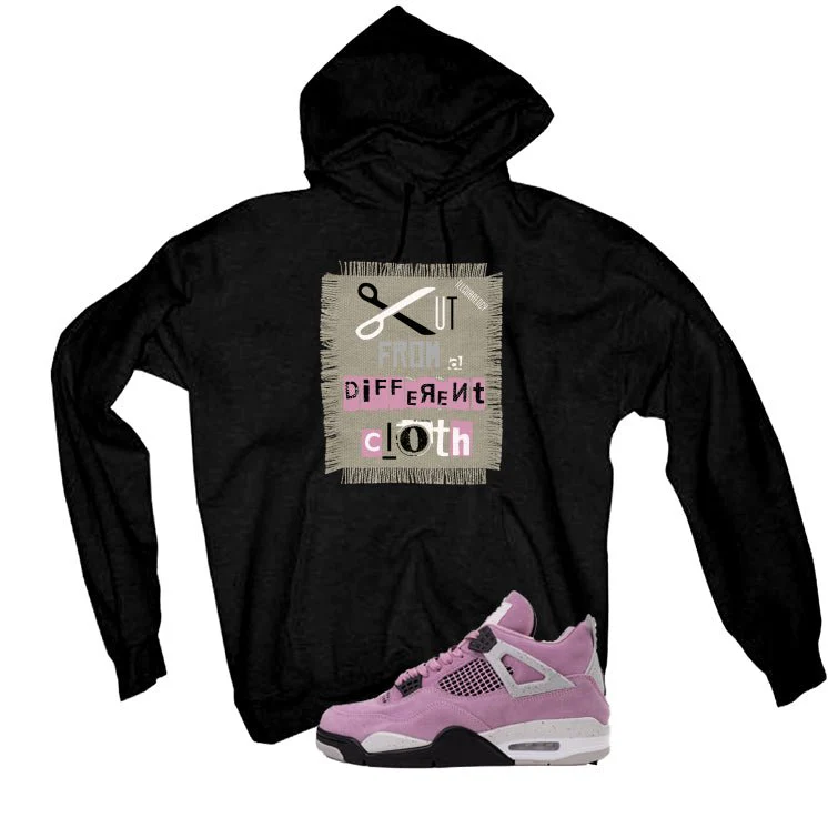 Air Jordan 4 WMNS Orchid Black T-Shirt (Cut from a different cloth)| illcurrency - Image 3