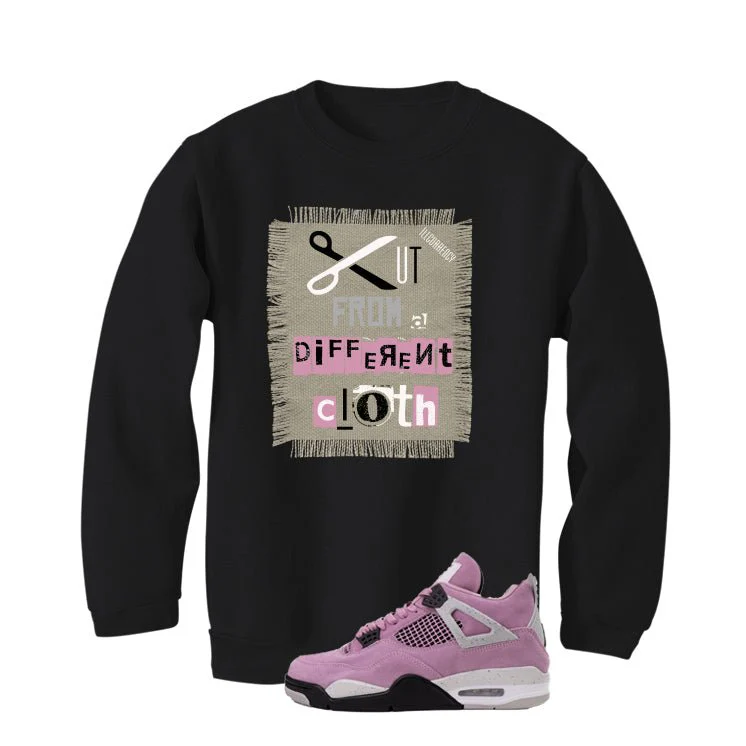 Air Jordan 4 WMNS Orchid Black T-Shirt (Cut from a different cloth)| illcurrency - Image 4