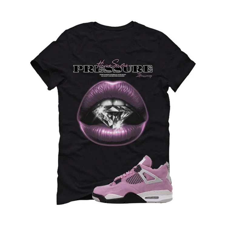 Air Jordan 4 WMNS Orchid Black T-Shirt (Have Some Pressure)| illcurrency - Image 2