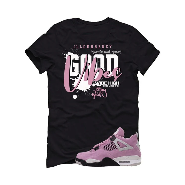 Air Jordan 4 WMNS Orchid Black T-Shirt (Vibes)| illcurrency - Image 2