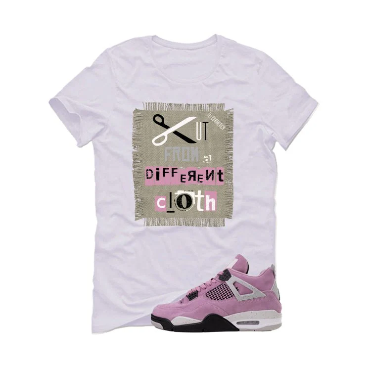 Air Jordan 4 WMNS Orchid White T-Shirt (Cut from a different cloth)| illcurrency - Image 2