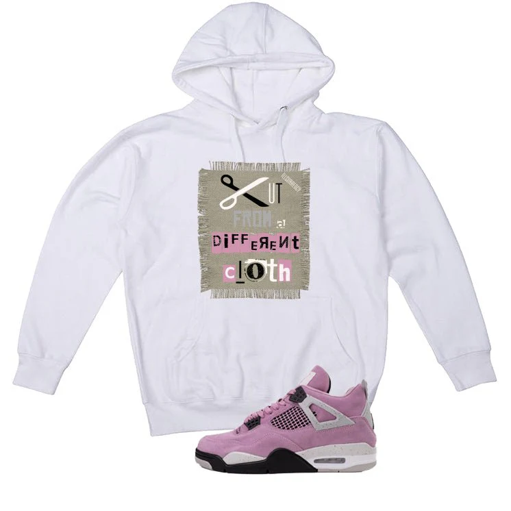 Air Jordan 4 WMNS Orchid White T-Shirt (Cut from a different cloth)| illcurrency - Image 3