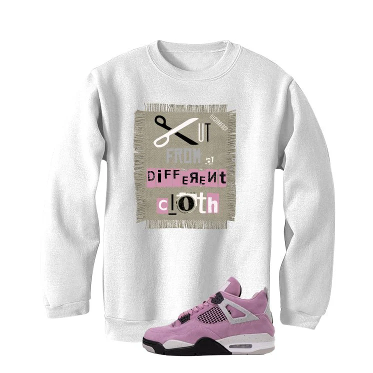 Air Jordan 4 WMNS Orchid White T-Shirt (Cut from a different cloth)| illcurrency - Image 4