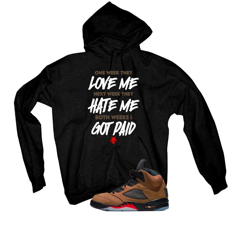 Air Jordan 5 Archaeo Brown Black T-Shirt (Paid)| illcurrency - Image 3